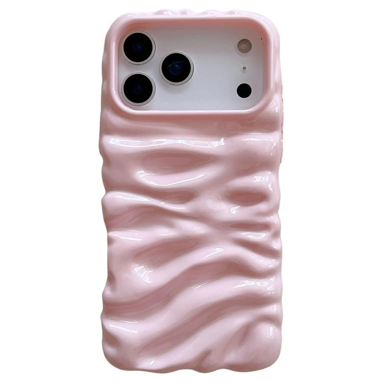 For iPhone 17 Pro Cream Texture Electroplating TPU Full Coverage Phone Case