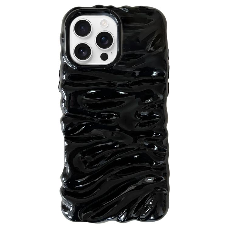 For iPhone 16 Pro Cream Texture Electroplating TPU Full Coverage Phone Case