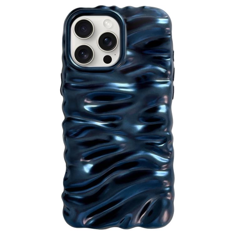 For iPhone 14 Pro Max Cream Texture Electroplating TPU Full Coverage Phone Case