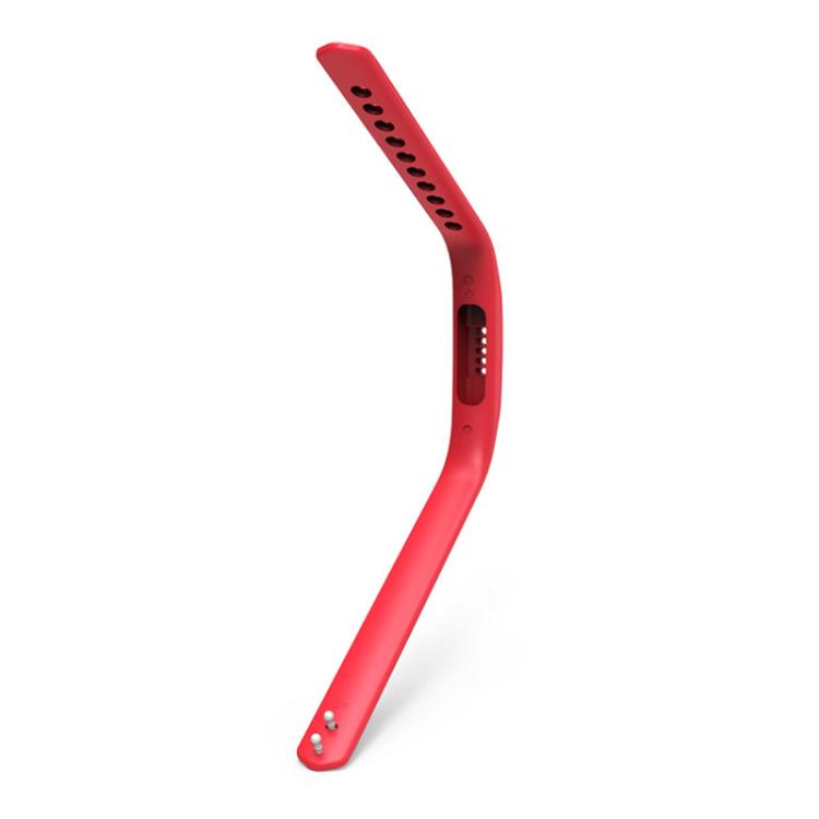 For Fitbit Flex 2 xDfind Translucent Film Metal Buckle Silicone Watch Band, Size:S