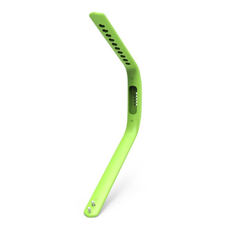 For Fitbit Flex 2 xDfind Translucent Film Metal Buckle Silicone Watch Band, Size:S