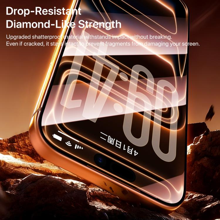 For iPhone 17 TOTU AB-058 Screen Printed Dustproof HD Tempered Glass Film