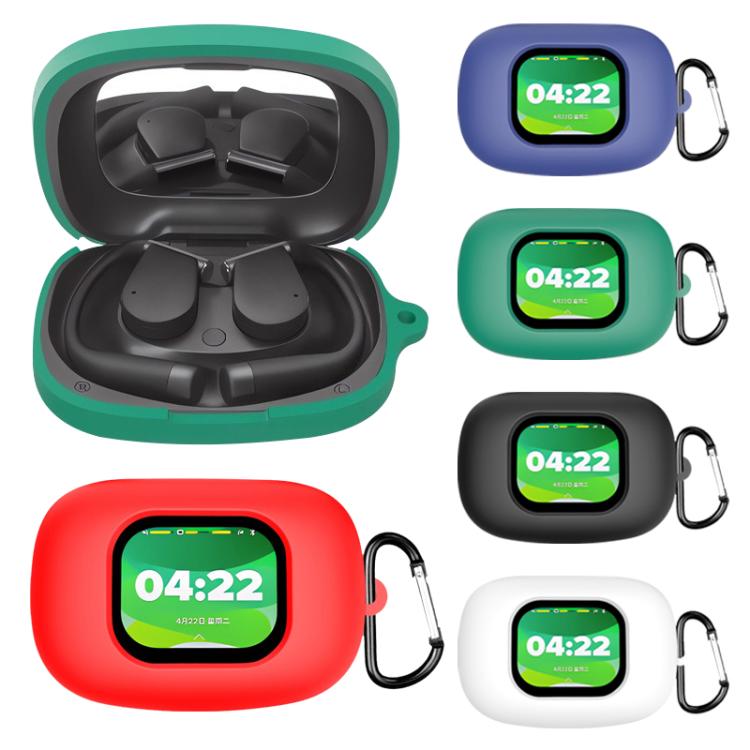 For Cleer ARC 5 Solid Color Silicone Earphone Protective Cover with Hook