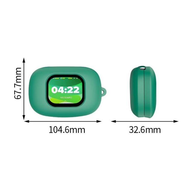 For Cleer ARC 5 Solid Color Silicone Earphone Protective Cover with Hook