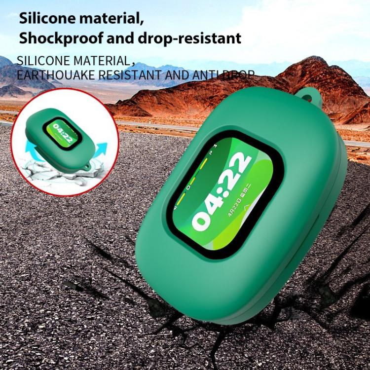 For Cleer ARC 5 Solid Color Silicone Earphone Protective Cover with Hook