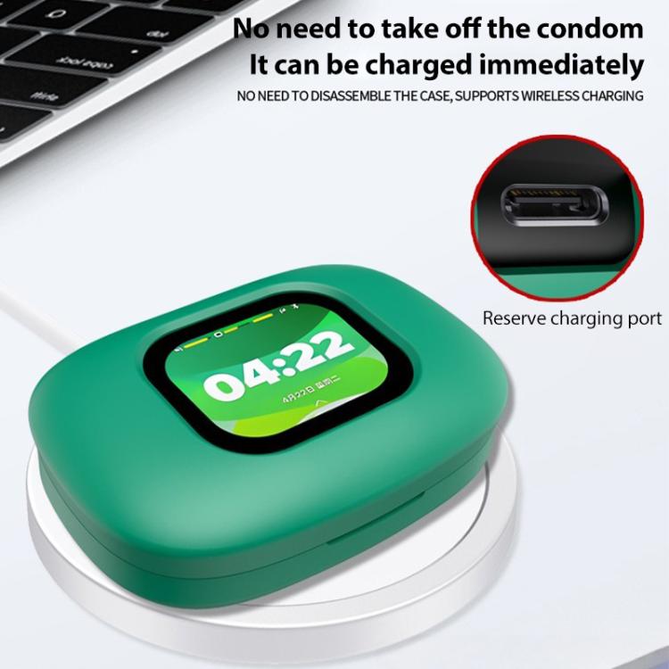 For Cleer ARC 5 Solid Color Silicone Earphone Protective Cover with Hook