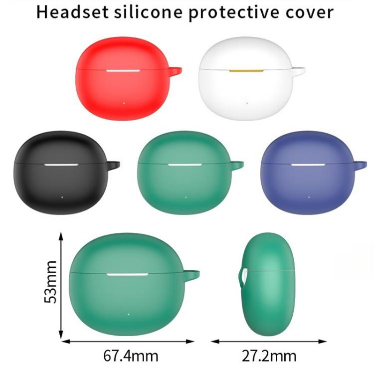 For vivo iQOO TWS Air3 Solid Color Silicone Earphone Protective Cover with Hook