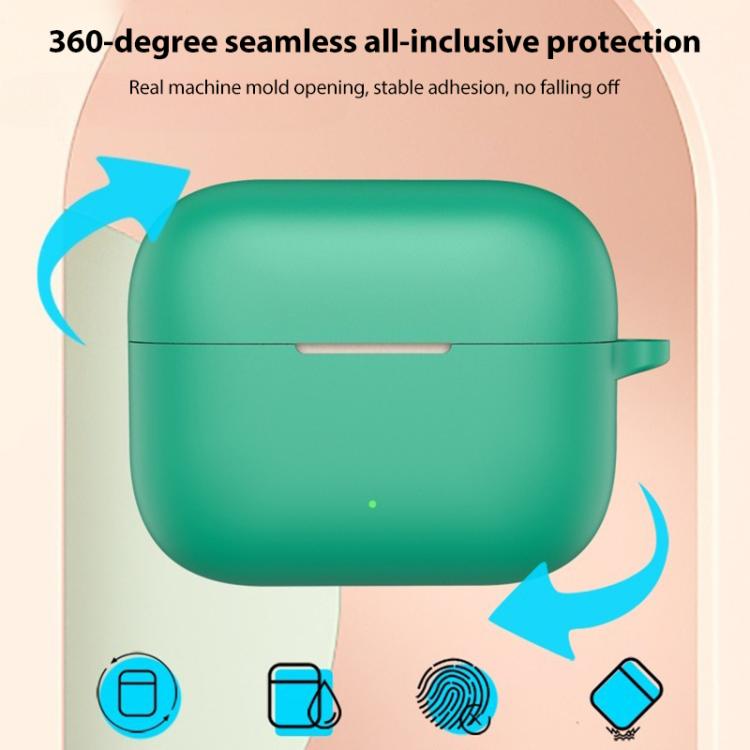 For Motorola Moto Buds Clip Solid Color Silicone Earphone Protective Cover with Hook