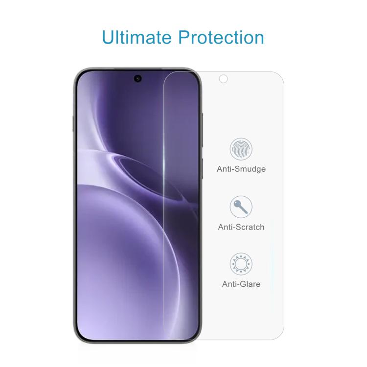 For vivo X300 Pro 10pcs 0.18mm High Aluminum Tempered Glass Film, Support Fingerprint Unlocking