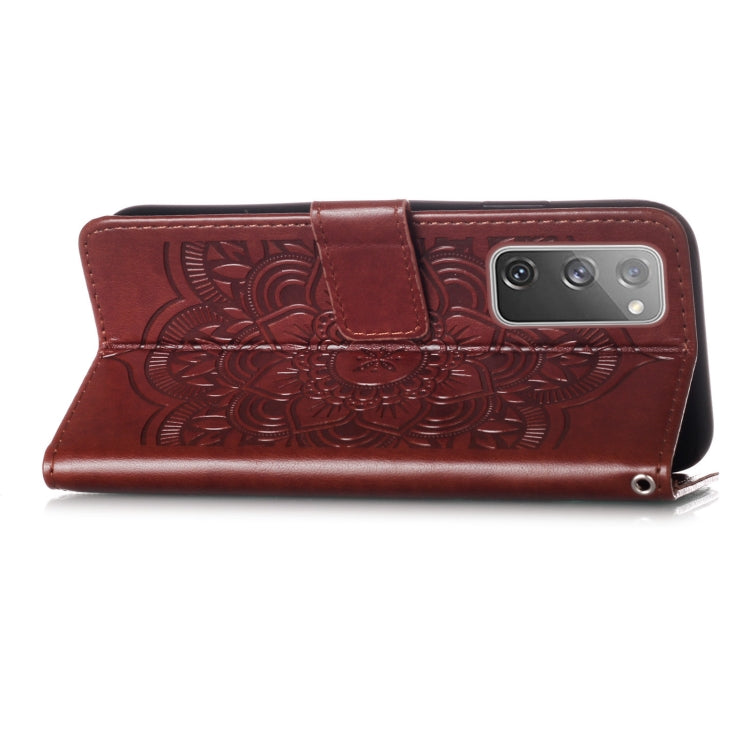 For Samsung Galaxy S20 FE Dream Catcher Printing Horizontal Flip Leather Case with Holder & Card Slots & Wallet & Lanyard