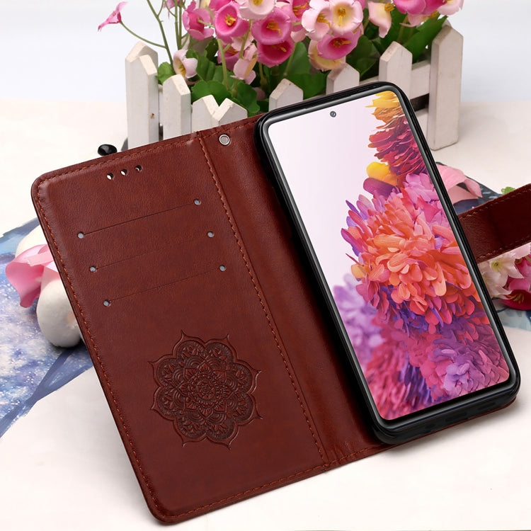 For Samsung Galaxy S20 FE Dream Catcher Printing Horizontal Flip Leather Case with Holder & Card Slots & Wallet & Lanyard