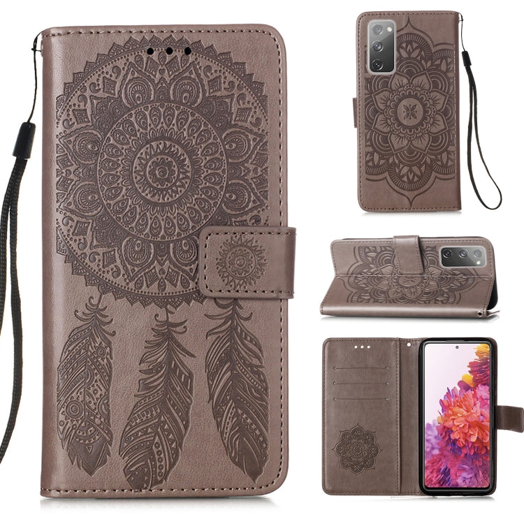 For Samsung Galaxy S20 FE Dream Catcher Printing Horizontal Flip Leather Case with Holder & Card Slots & Wallet & Lanyard