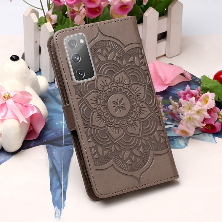 For Samsung Galaxy S20 FE Dream Catcher Printing Horizontal Flip Leather Case with Holder & Card Slots & Wallet & Lanyard