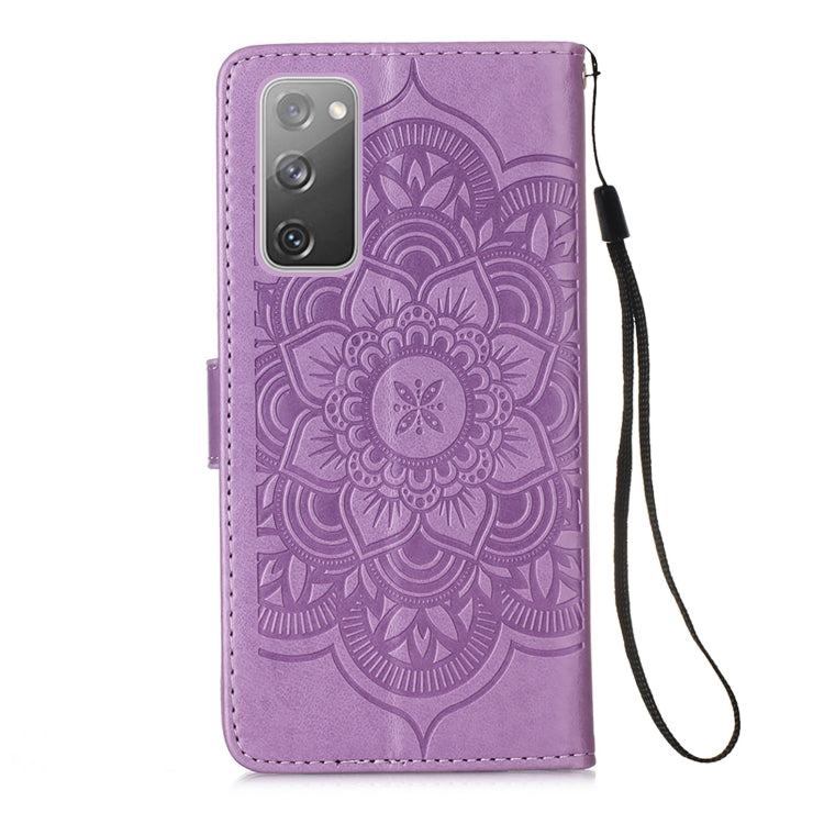 For Samsung Galaxy S20 FE Dream Catcher Printing Horizontal Flip Leather Case with Holder & Card Slots & Wallet & Lanyard