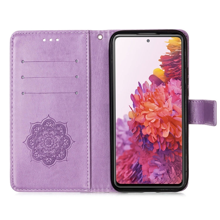 For Samsung Galaxy S20 FE Dream Catcher Printing Horizontal Flip Leather Case with Holder & Card Slots & Wallet & Lanyard