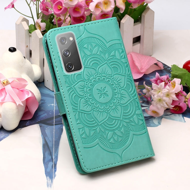 For Samsung Galaxy S20 FE Dream Catcher Printing Horizontal Flip Leather Case with Holder & Card Slots & Wallet & Lanyard