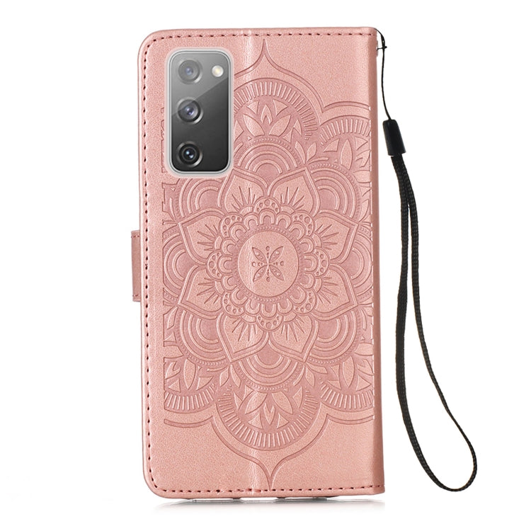 For Samsung Galaxy S20 FE Dream Catcher Printing Horizontal Flip Leather Case with Holder & Card Slots & Wallet & Lanyard