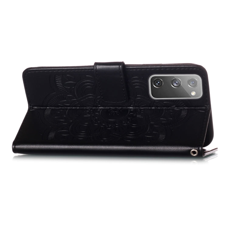 For Samsung Galaxy S20 FE 5G Dream Catcher Printing Horizontal Flip Leather Case with Holder & Card Slots & Wallet & Lanyard