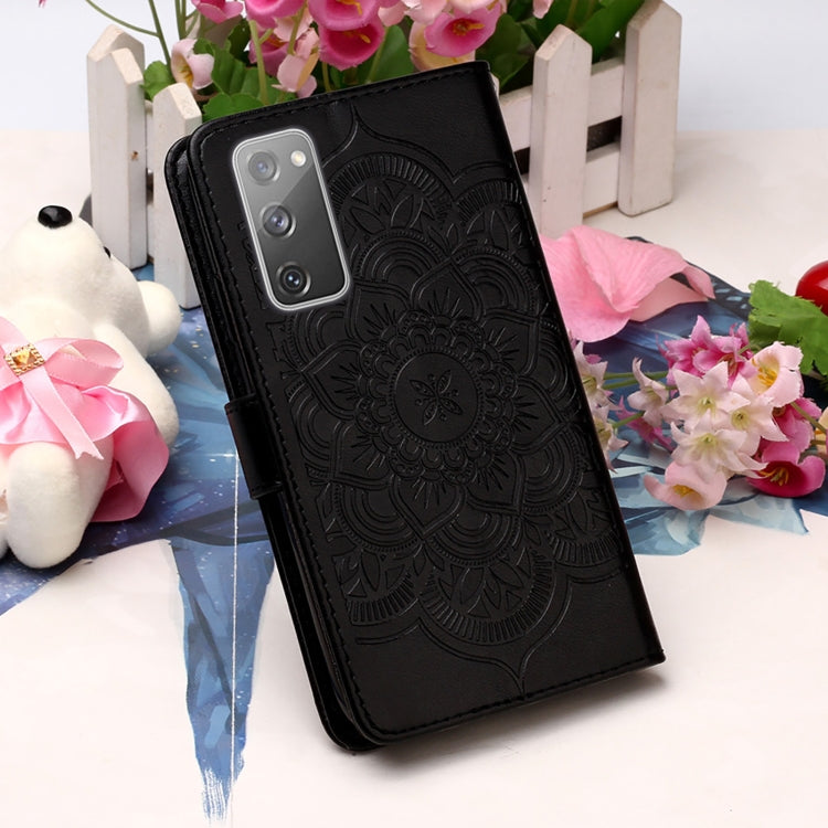 For Samsung Galaxy S20 FE 5G Dream Catcher Printing Horizontal Flip Leather Case with Holder & Card Slots & Wallet & Lanyard