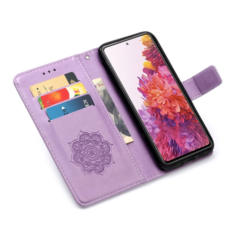 For Samsung Galaxy S20 FE 5G Dream Catcher Printing Horizontal Flip Leather Case with Holder & Card Slots & Wallet & Lanyard