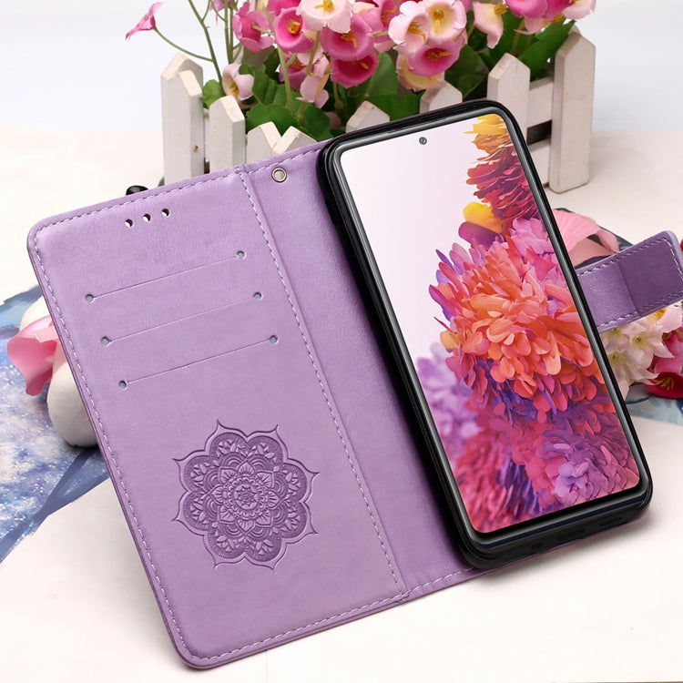 For Samsung Galaxy S20 FE 5G Dream Catcher Printing Horizontal Flip Leather Case with Holder & Card Slots & Wallet & Lanyard