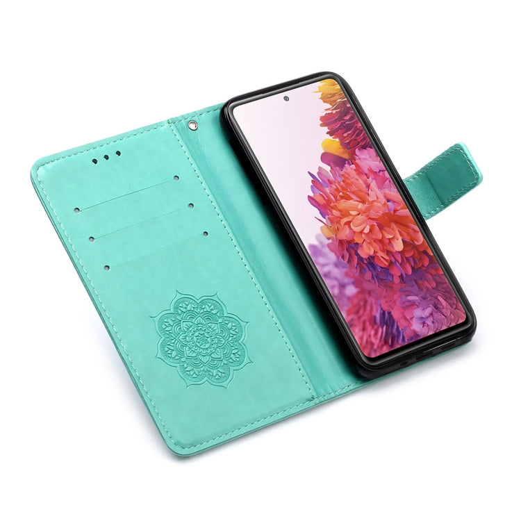 For Samsung Galaxy S20 FE 5G Dream Catcher Printing Horizontal Flip Leather Case with Holder & Card Slots & Wallet & Lanyard
