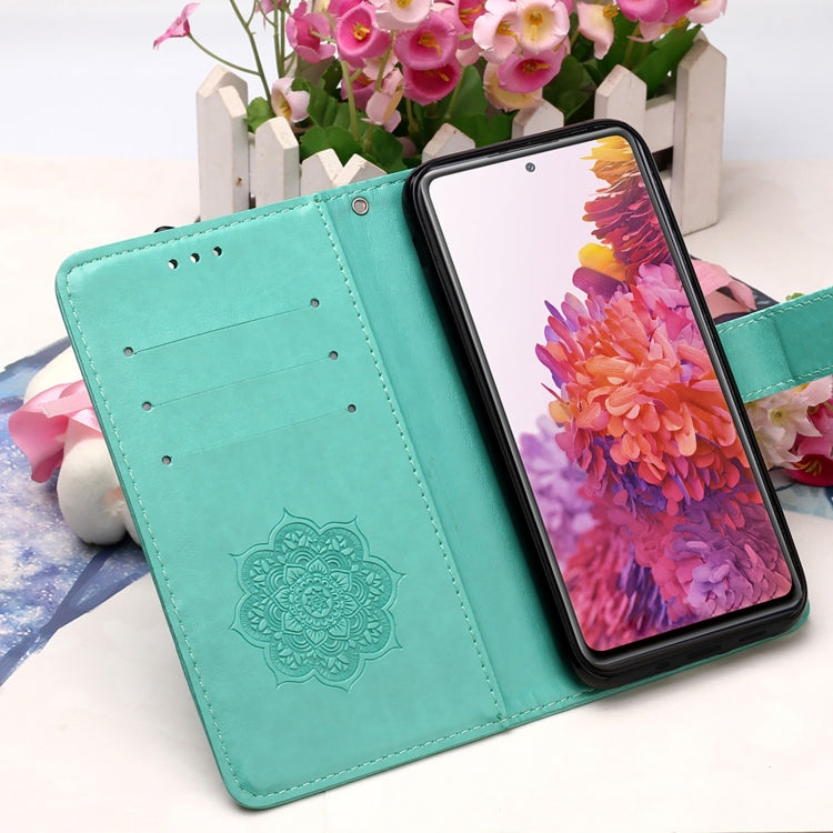 For Samsung Galaxy S20 FE 5G Dream Catcher Printing Horizontal Flip Leather Case with Holder & Card Slots & Wallet & Lanyard