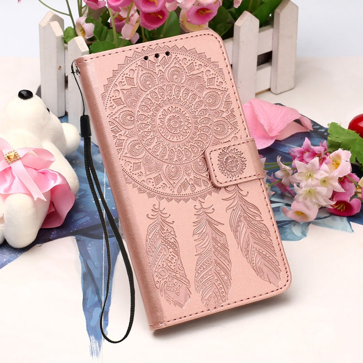 For Samsung Galaxy S20 FE 5G Dream Catcher Printing Horizontal Flip Leather Case with Holder & Card Slots & Wallet & Lanyard