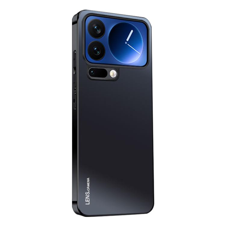 For Xiaomi 17 Pro AG Frosted Electroplating Acrylic Phone Case
