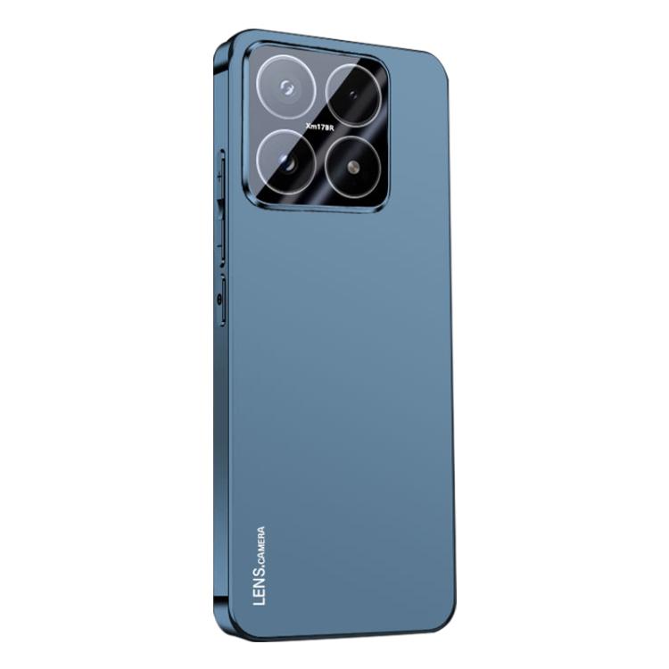 For Xiaomi 17 AG Frosted Electroplating Acrylic Phone Case