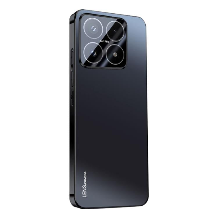 For Xiaomi 17 AG Frosted Electroplating Acrylic Phone Case