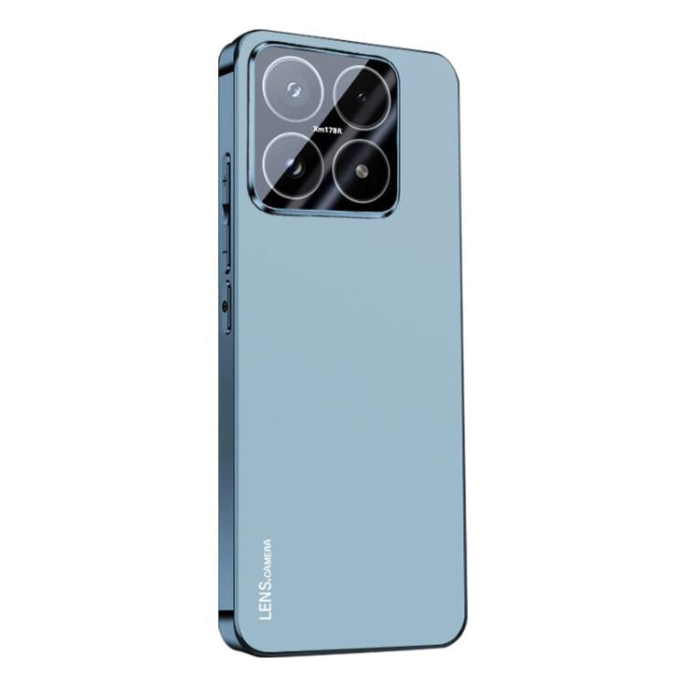 For Xiaomi 17 AG Frosted Electroplating Acrylic Phone Case