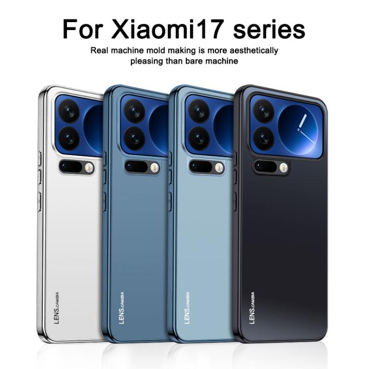 For Xiaomi 17 Pro Max AG Frosted Electroplating Acrylic Phone Case