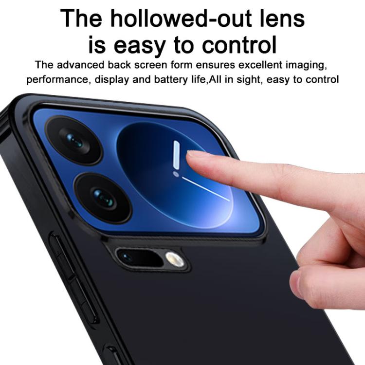 For Xiaomi 17 Pro Max AG Frosted Electroplating Acrylic Phone Case