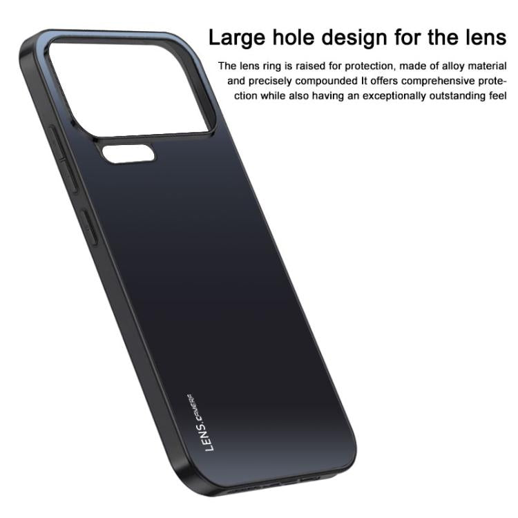 For Xiaomi 17 Pro Max AG Frosted Electroplating Acrylic Phone Case