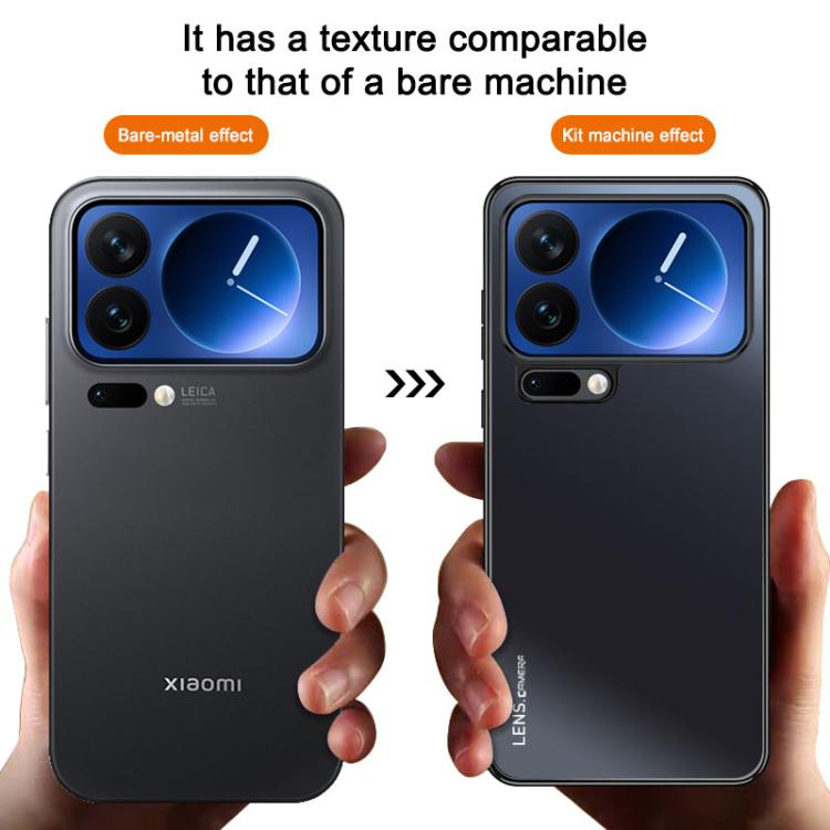 For Xiaomi 17 Pro Max AG Frosted Electroplating Acrylic Phone Case