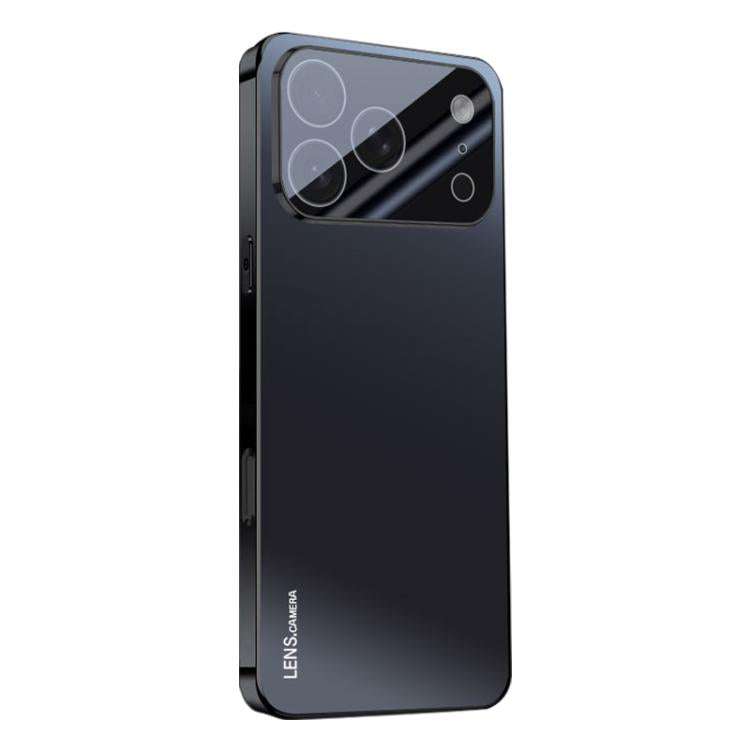 For iPhone 17 Pro Max AG Frosted Electroplating Acrylic Phone Case