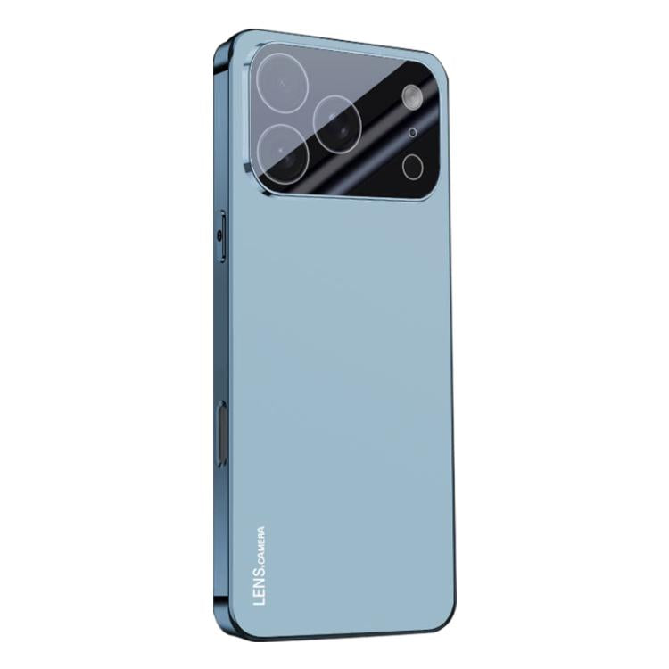 For iPhone 17 Pro AG Frosted Electroplating Acrylic Phone Case