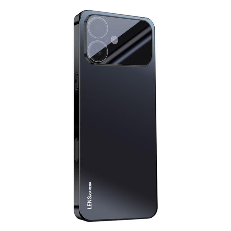 For iPhone 17 AG Frosted Electroplating Acrylic Phone Case