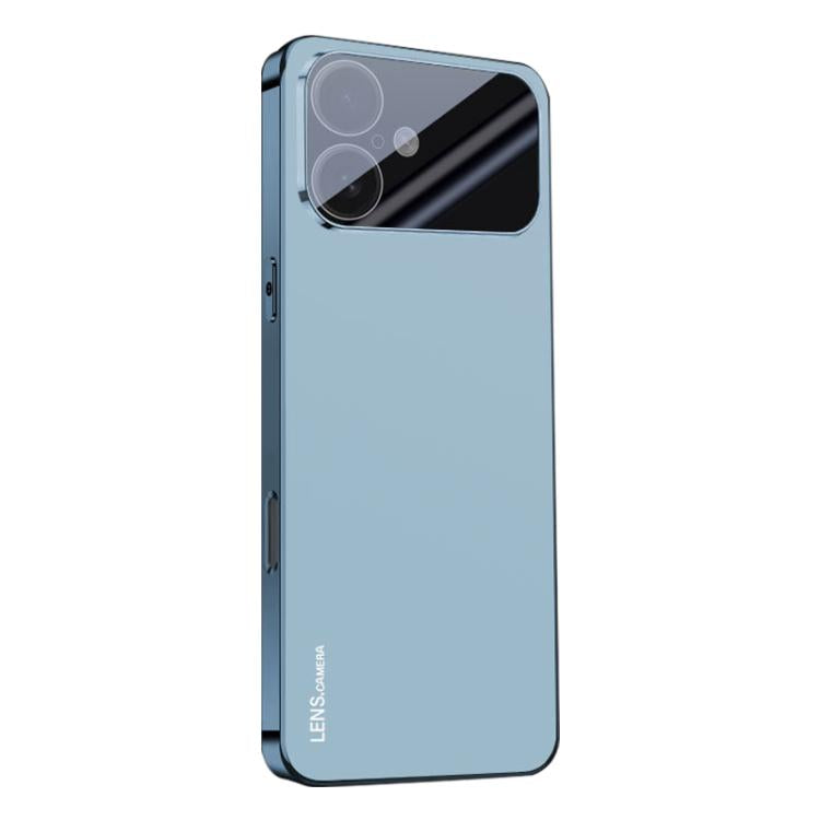 For iPhone 17 AG Frosted Electroplating Acrylic Phone Case