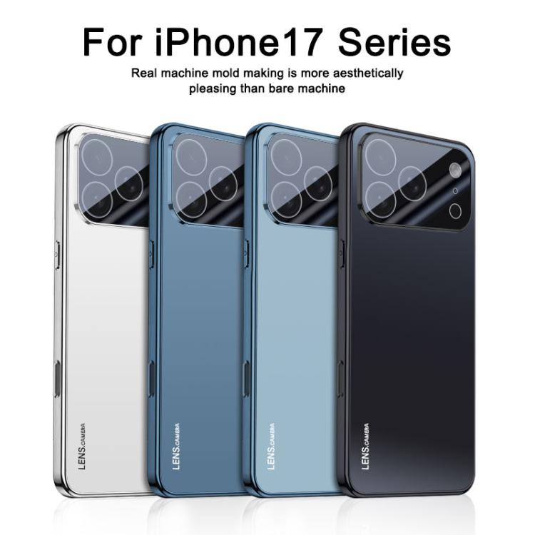 For iPhone 17 Pro AG Frosted Electroplating Acrylic Phone Case