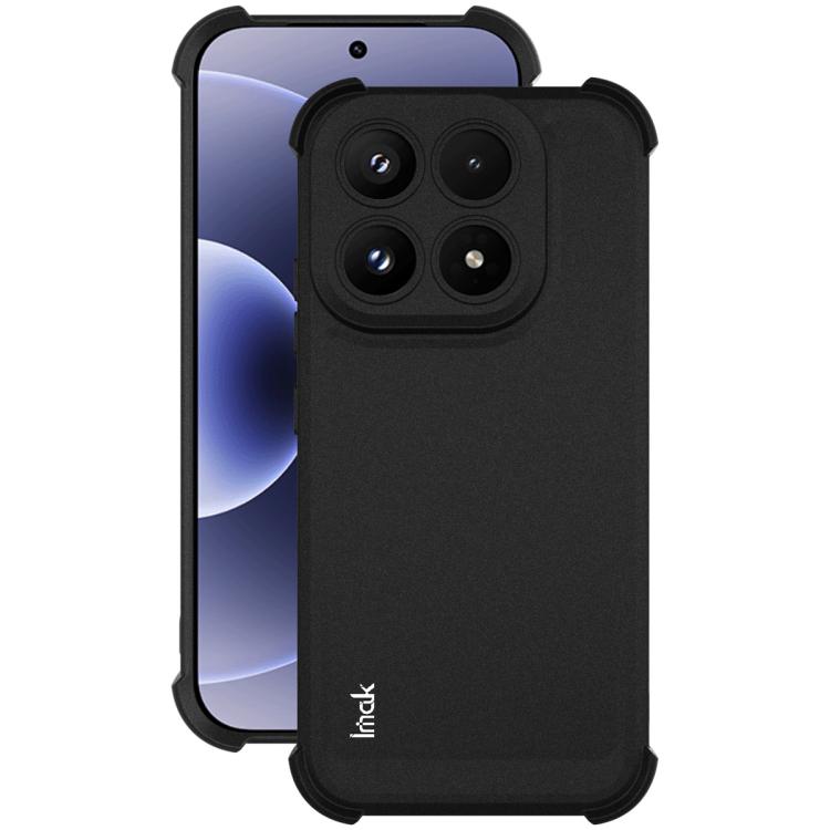 For Xiaomi 17 imak Shockproof Airbag TPU Phone Case - Matte Black