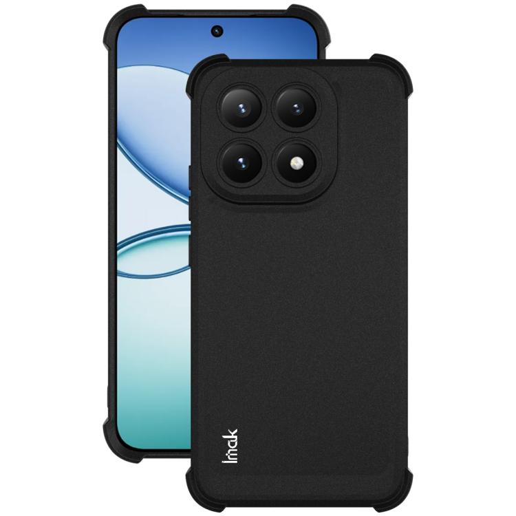 For Xiaomi 15T 5G imak Shockproof Airbag TPU Phone Case - Matte Black