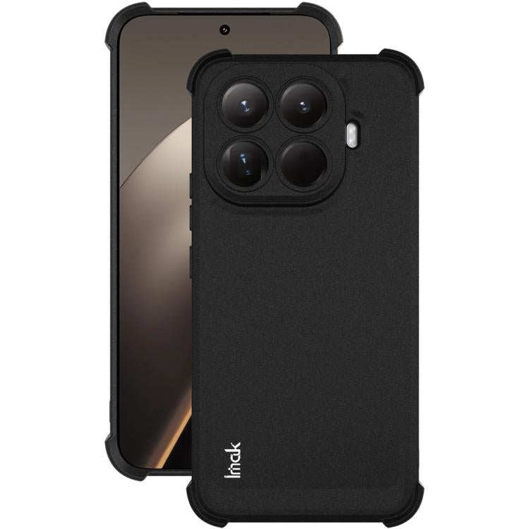 For Xiaomi 15T Pro 5G imak Shockproof Airbag TPU Phone Case - Matte Black