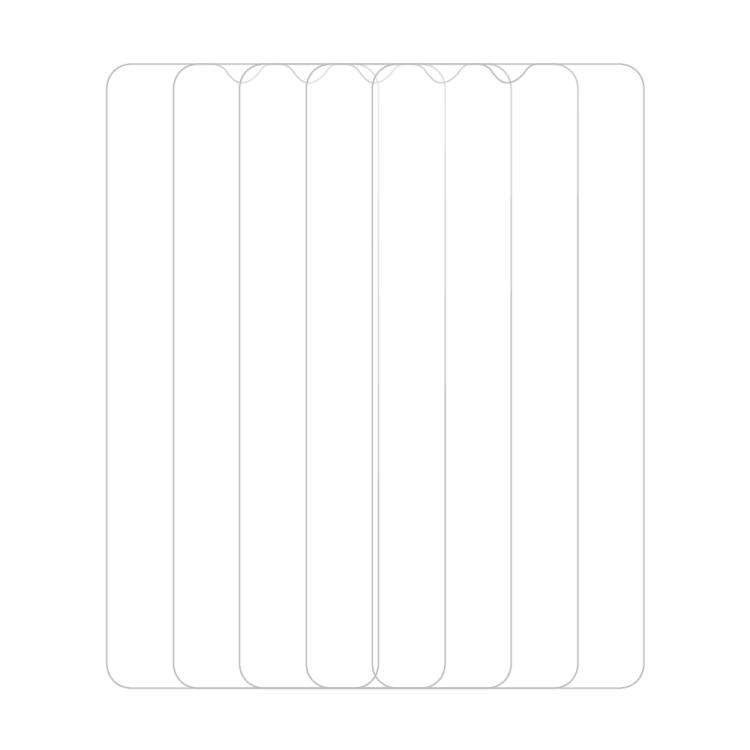 For Xiaomi Poco C61 5pcs / Pack Do As You Wish HD Tempered Glass Film - Transparent
