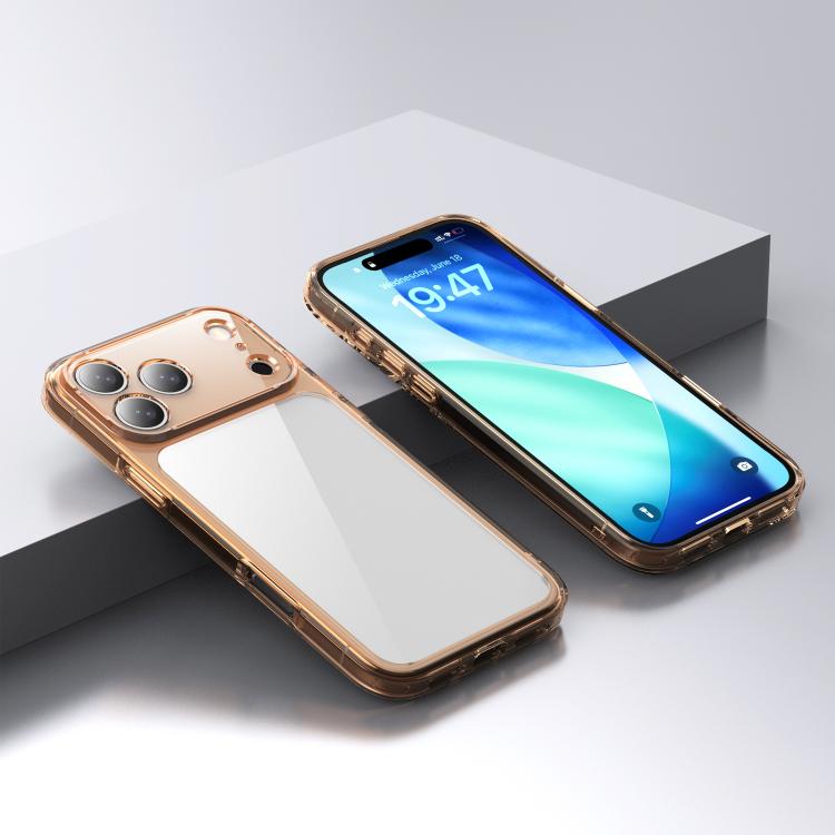 For iPhone 17 Pro iPAKY Aurora Series Shockproof PC + TPU Protective Phone Case
