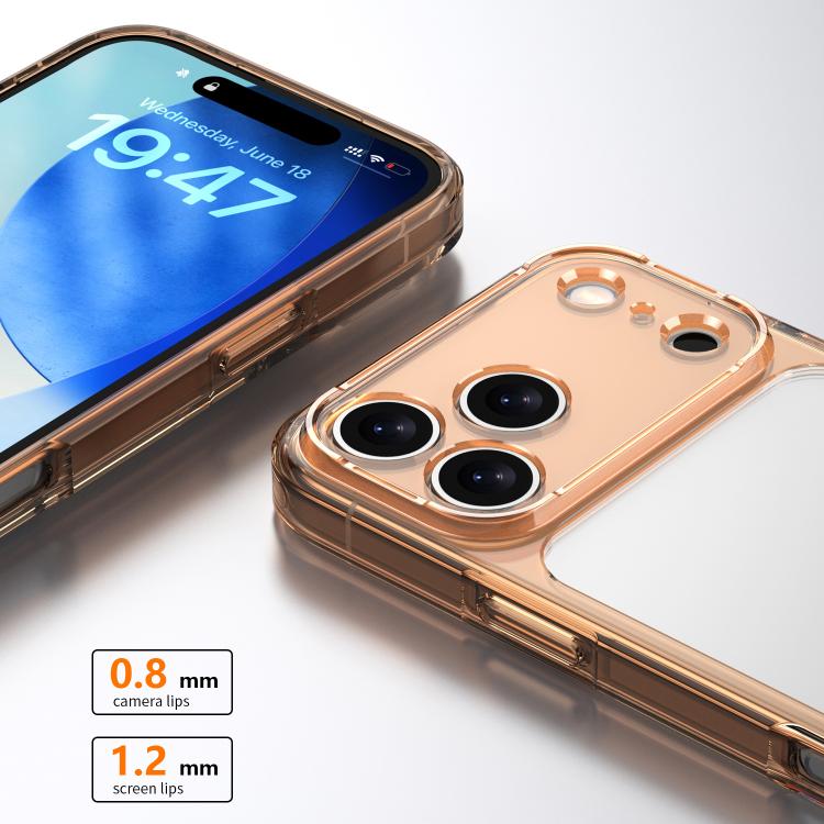 For iPhone 17 Pro iPAKY Aurora Series Shockproof PC + TPU Protective Phone Case