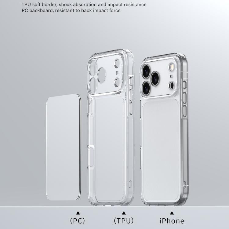 For iPhone 17 Pro iPAKY Aurora Series Shockproof PC + TPU Protective Phone Case