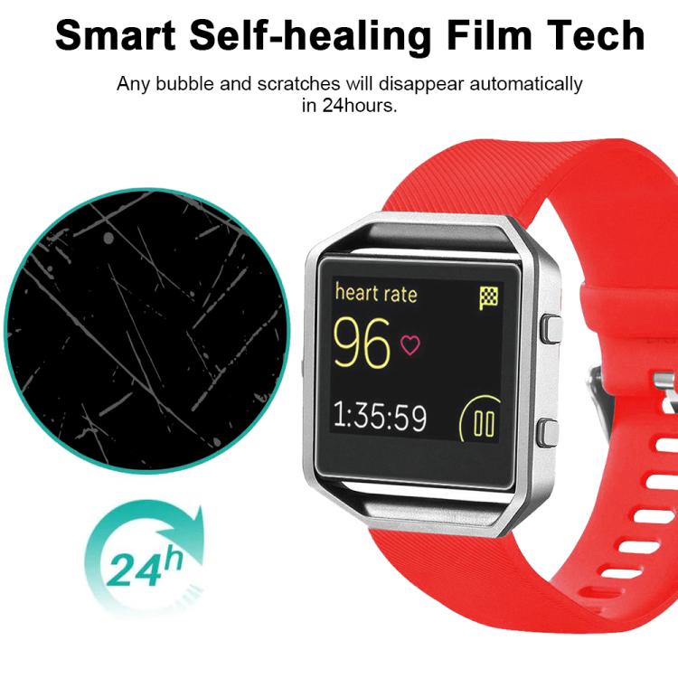 For Fitbit Blaze 5pcs xDfind Soft Hydrogel Film Full Cover Watch Front Protector