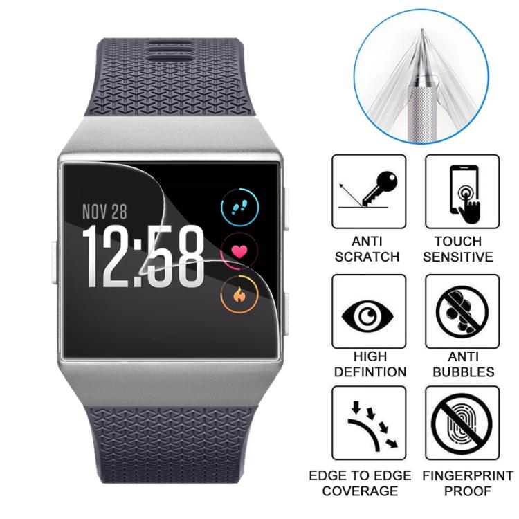 For Fitbit Ionic 5pcs xDfind Soft Hydrogel Film Full Cover Watch Front Protector